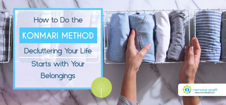 How To Do The KonMari Method: Decluttering Your Life Starts With Your ...