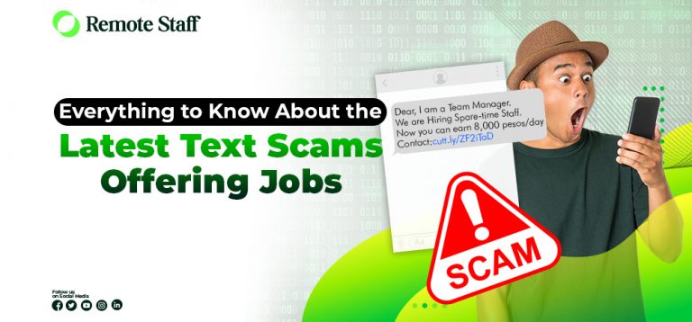 What To Know About The Latest Text Scams Offering Jobs - Remote Staff