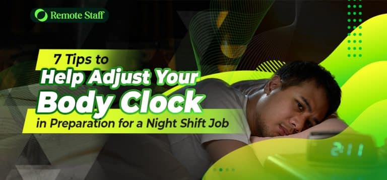 7 Tips To Help Adjust Your Body Clock In Preparation For A Night Shift