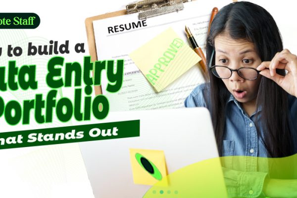 How to Build a Data Entry Portfolio that Stands Out