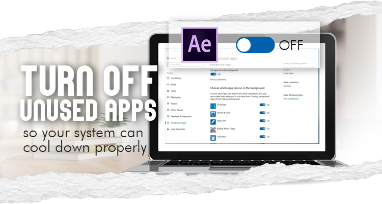 Turn Off Unused Apps