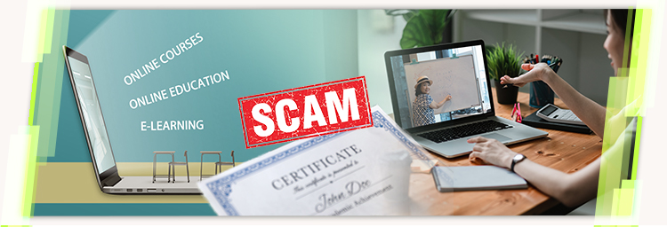 Online Course and Certification Scams