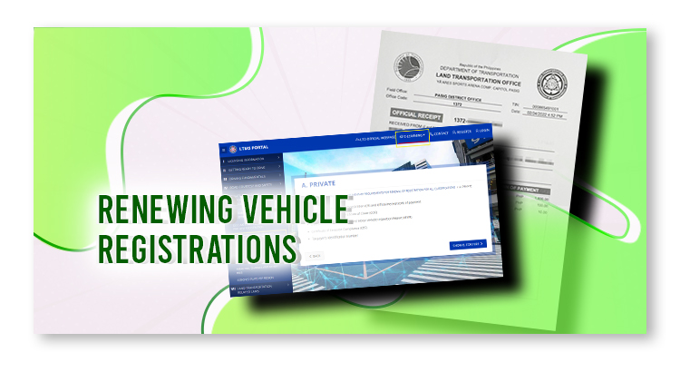 Renewing Vehicle Registrations