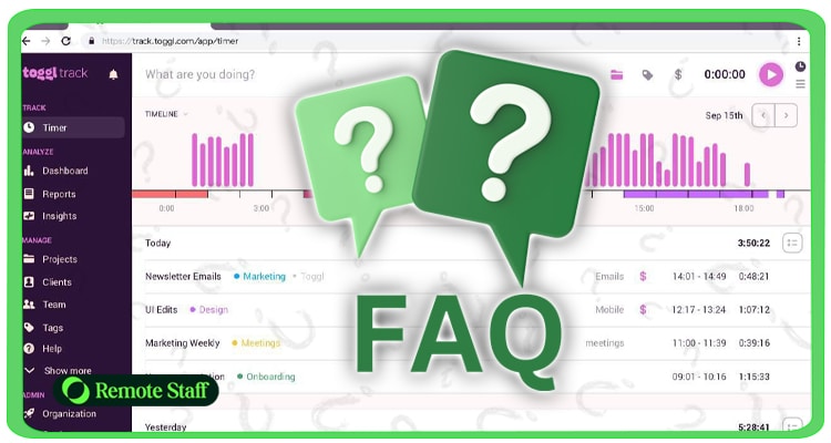 FAQs About Time Trackers